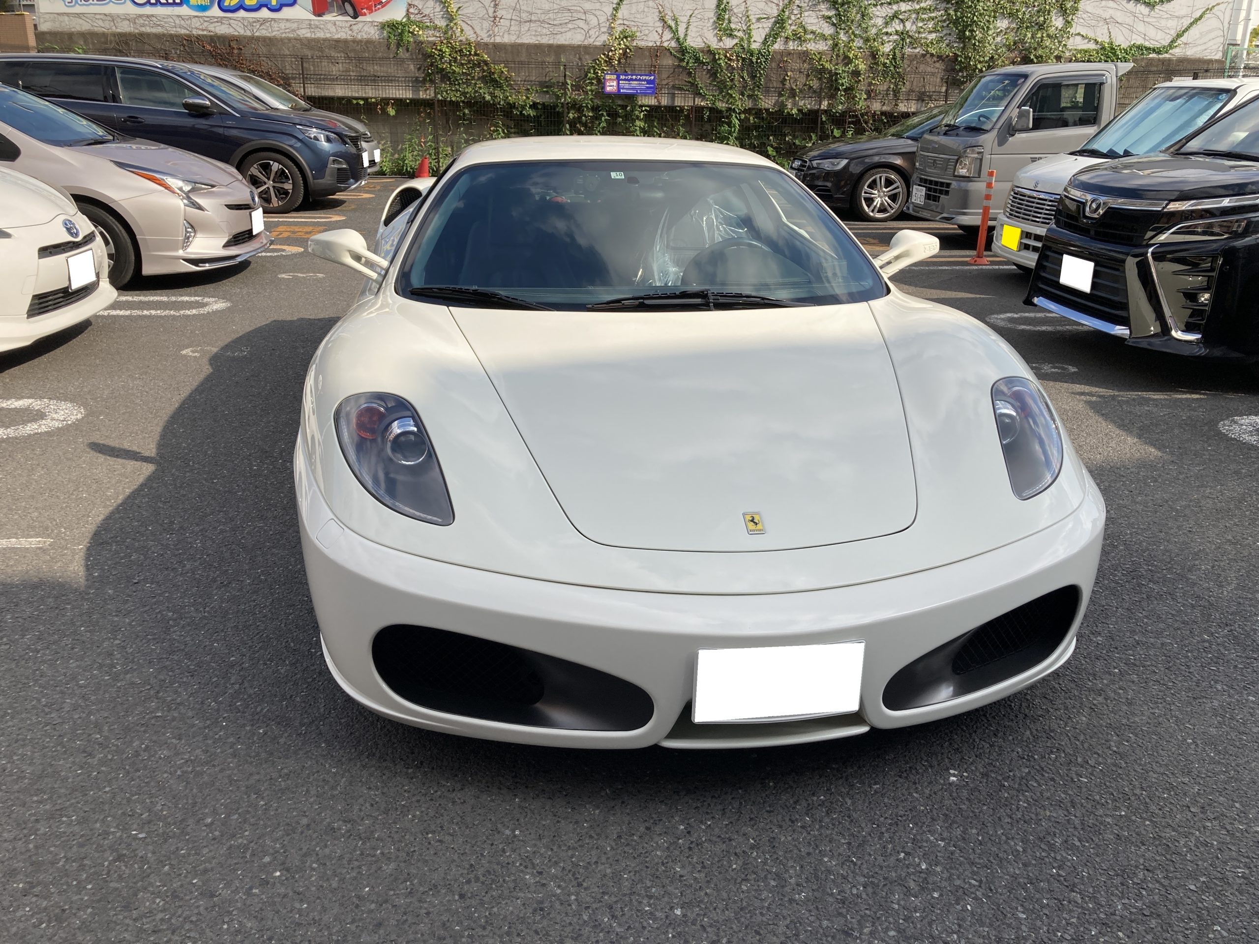 リアディフューザーを損傷したフェラーリ、F430の修理をしました。 | 輸入車修理専門店 S-TECH carservice  (エステックカーサービス) ベンツ・BMW・ジャガー・ポルシェなどの外車修理・鈑金塗装