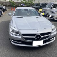 メルセデスベンツ、CLK、W172、クォーターパネル、ロッカーカバー、リアアーチモール、キズ、凹み、修理、交換、塗装、