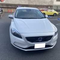 ボルボ、V40、リアドア、クォーターパネル、ロッカーカバー、リアバンパー、キズ、凹み、修理、鈑金、塗装、