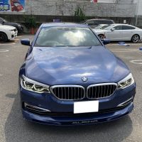 BMW、アルピナ、クォーターパネル、リアバンパー、キズ凹み、修理、デコライン交換、