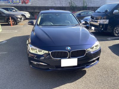 BMW、3シリーズ、フロントバンパー、フロントドア、リアドア、ロッカーパネル、ロッカーカバー、キズ、凹み、修理、交換、塗装、