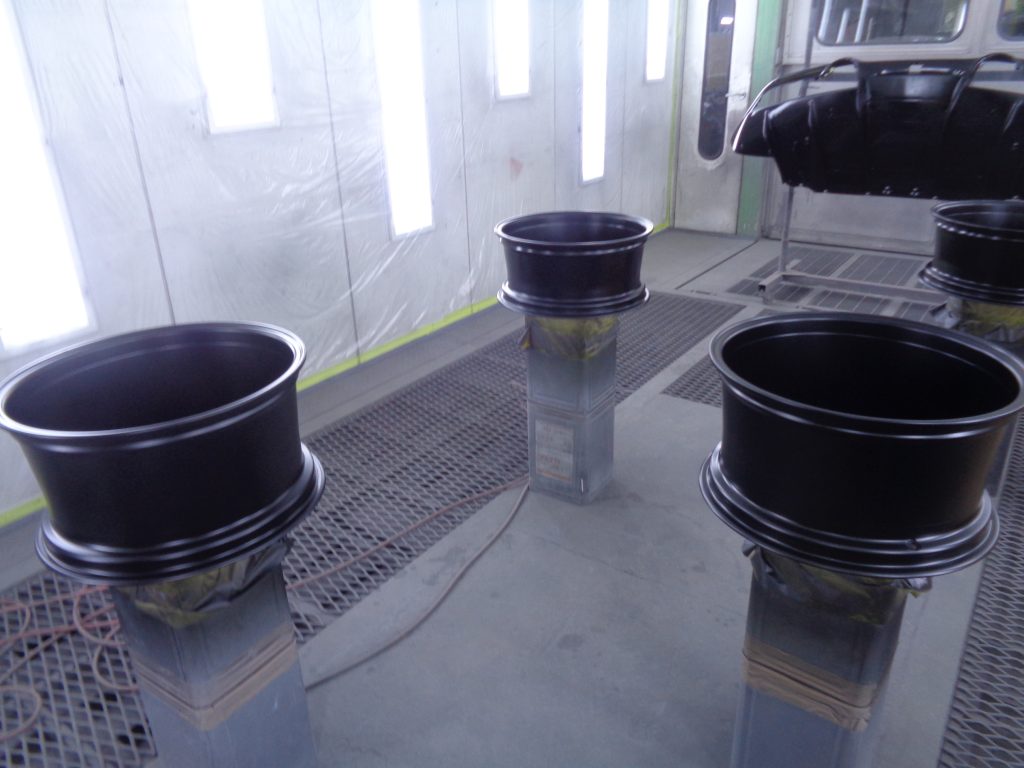 ポルシェ、718ボクスター、アルミホイール、色替え、塗装、マッドブラック