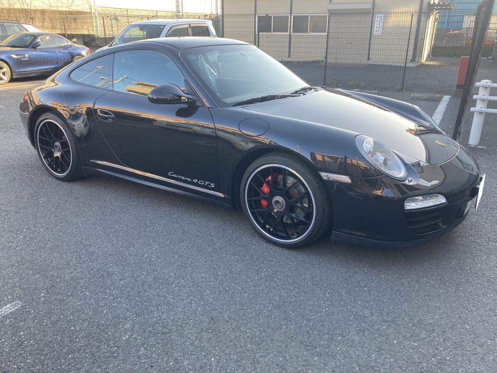 ポルシェ、997、フロントドア、ロッカーパネル、キズ、凹み、修理、