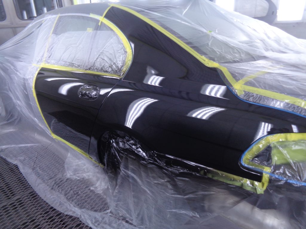 BMW、E65、7シリーズ、リアドア、クォーターパネル、キズ、凹み、修理、塗装、