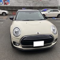 ミニ、F54、クラブマン、フロントバンパー、フード、フードヒンジ、ヘッドライト、キズ、凹み、割れ、修理、交換、塗装、