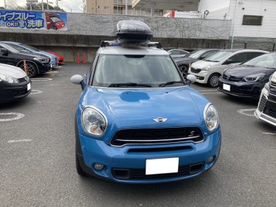 ミニ、カントリーマン、R60、フロントドア、リアドア、キズ、凹み、修理、塗装、
