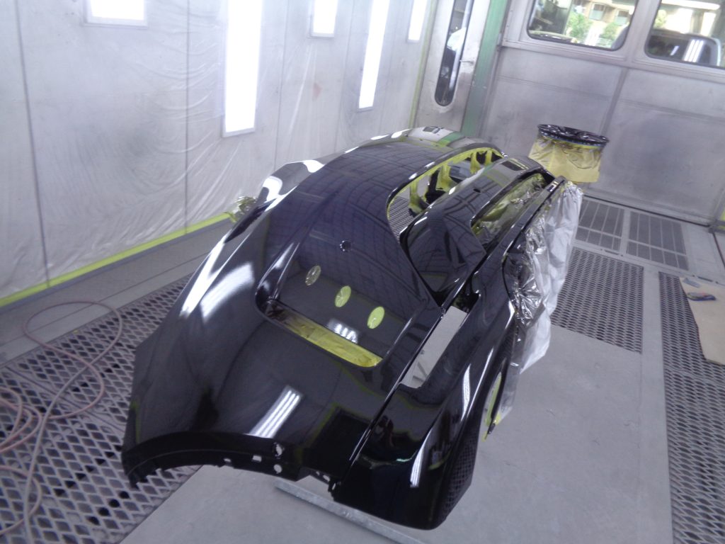 ランドローバー、ディスカバリー5、フロントバンパー、キズ、修理、塗装、