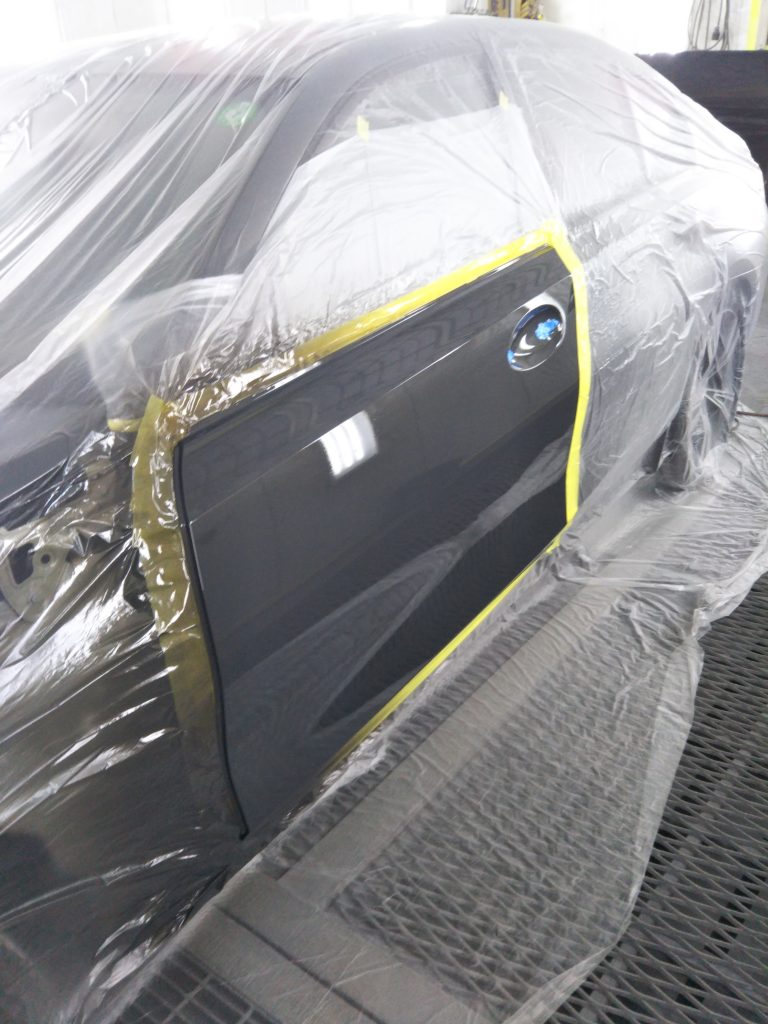 BMW、3シリーズ、G20、フロントバンパー、フロントフェンダー、Mスポーツエアロ、キズ、変形、交換、塗装、取付、