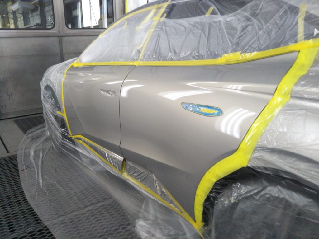 シトロエン、DS4、フロントドア、リアドア、キズ、凹み、修理、塗装、