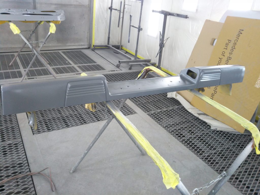 メルセデスベンツ、ゲレンデ、W463、リアバンパー、変形、交換、