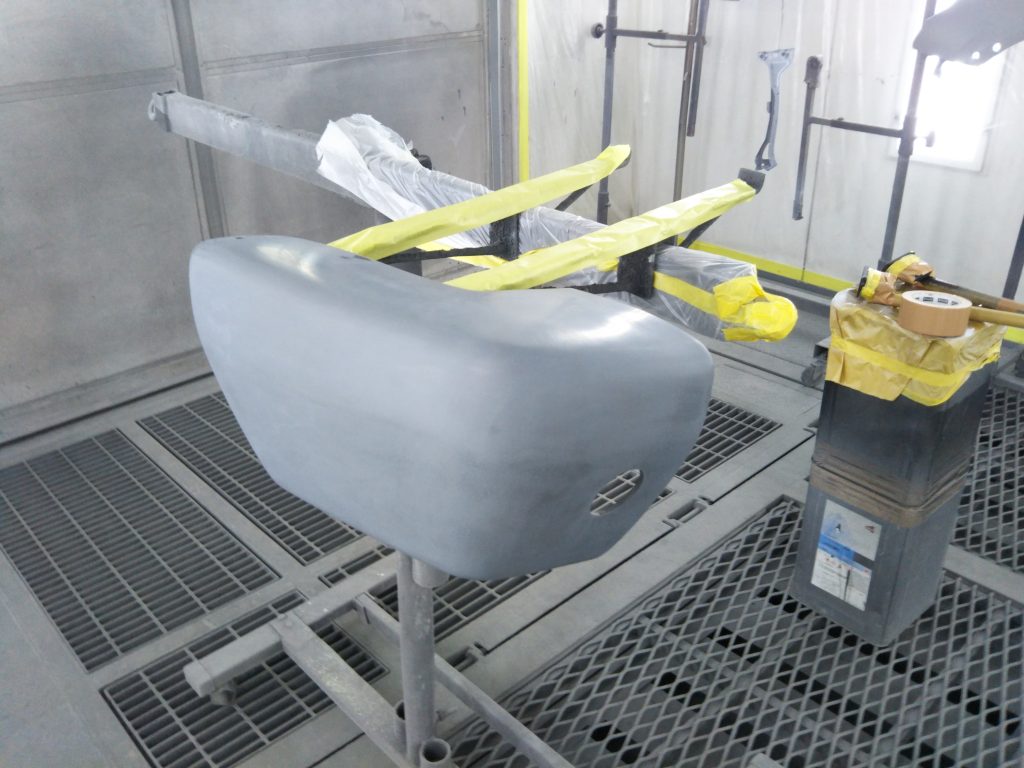 メルセデスベンツ、ゲレンデ、W463、リアバンパー、変形、交換、