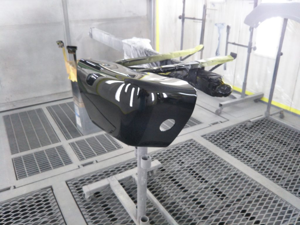 メルセデスベンツ、ゲレンデ、W463、リアバンパー、変形、交換、