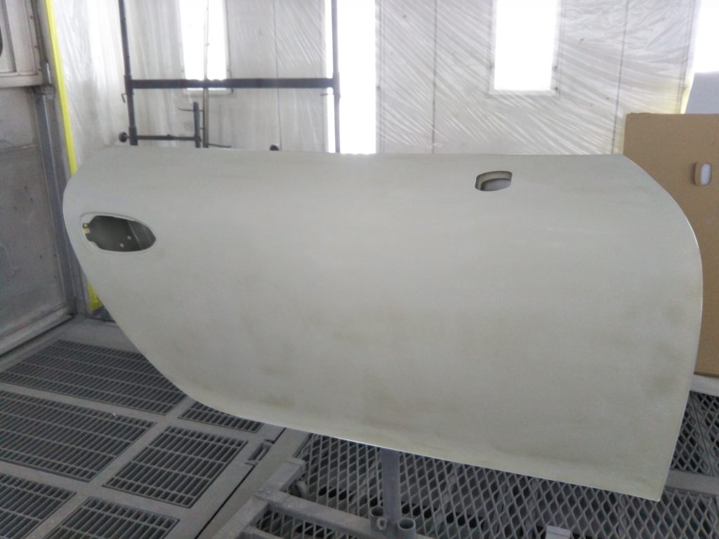 ポルシェ、911、フロントドア、クォーターパネル、ロッカーパネル、キズ、凹み、修理、交換、塗装、耐チップ塗装、