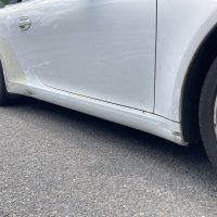 ポルシェ、911、カレラS、ドアミラーカバー、ロッカーパネル、クォーターパネル、キズ、凹み、修理、塗装、