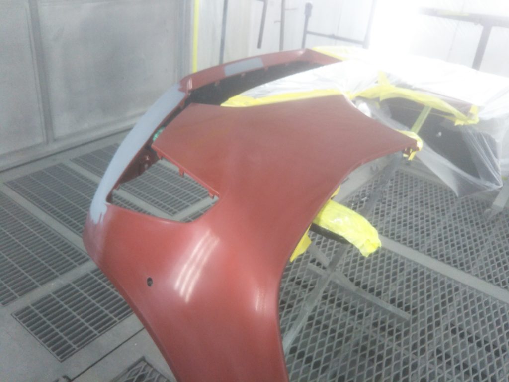 BMW、X3、G45、フロントバンパー、エアダクト、キズ、変形、修理、交換、塗装、