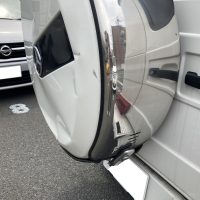 メルセデスベンツ、ゲレンデ、W463、リアゲート、背面タイヤカバー、キズ、変形、交換、塗装、