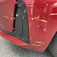 BMW、X3、G45、フロントバンパー、エアダクト、キズ、変形、修理、交換、塗装、