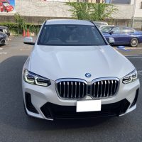 BMW、X3、リアドア、クォーターパネル、アーチモール、キズ、凹み、修理、塗装、