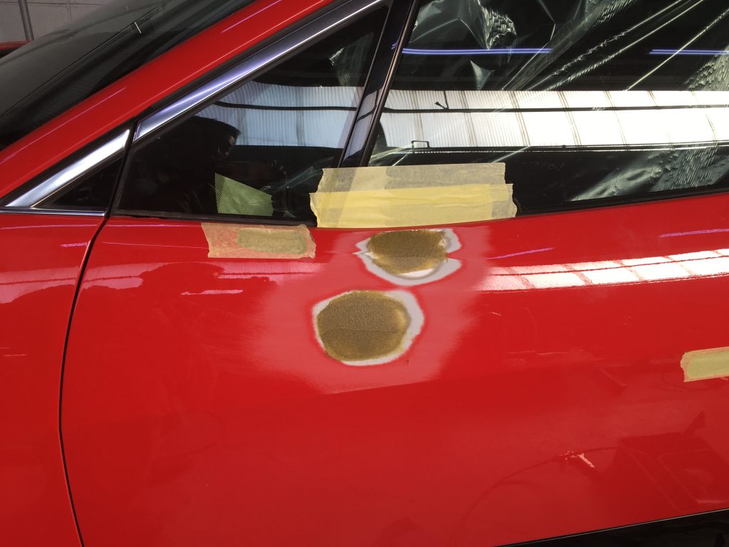 ジャガー、I-pace、フロントドア、リアドア、キズ、凹み、修理、塗装、