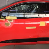 ジャガー、I-pace、フロントドア、リアドア、キズ、凹み、修理、塗装、
