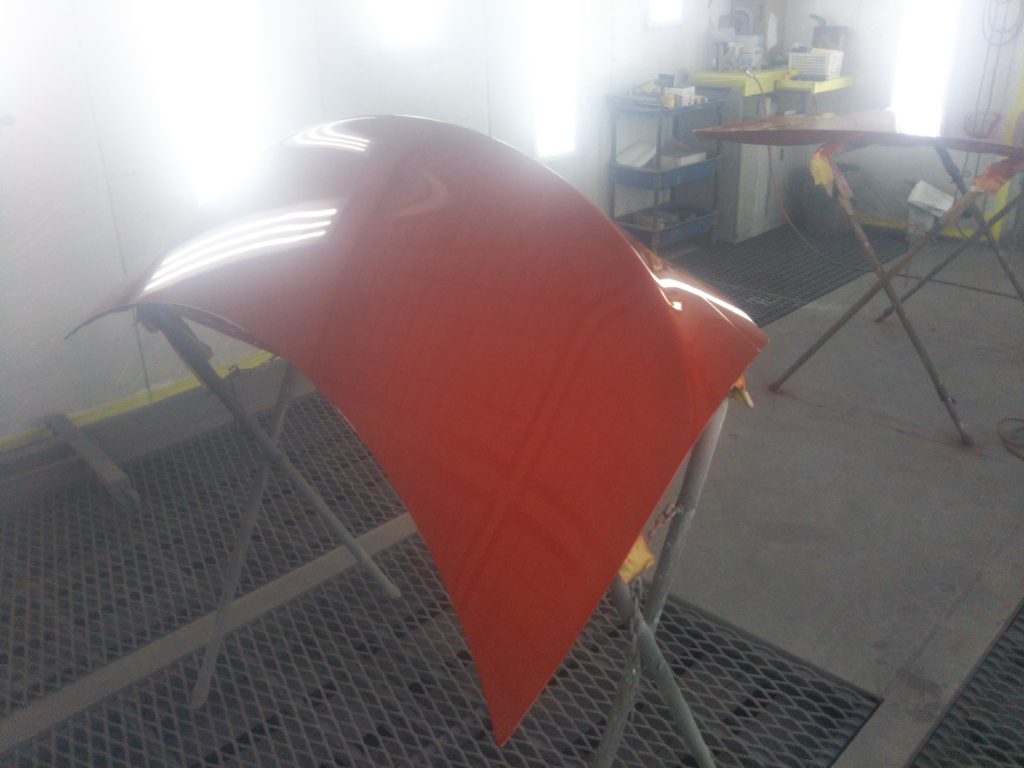 メルセデスベンツ、CLA、W117、ボンネット、トランクパネル、塗装浮き、剥離、凹み、修理、塗装、