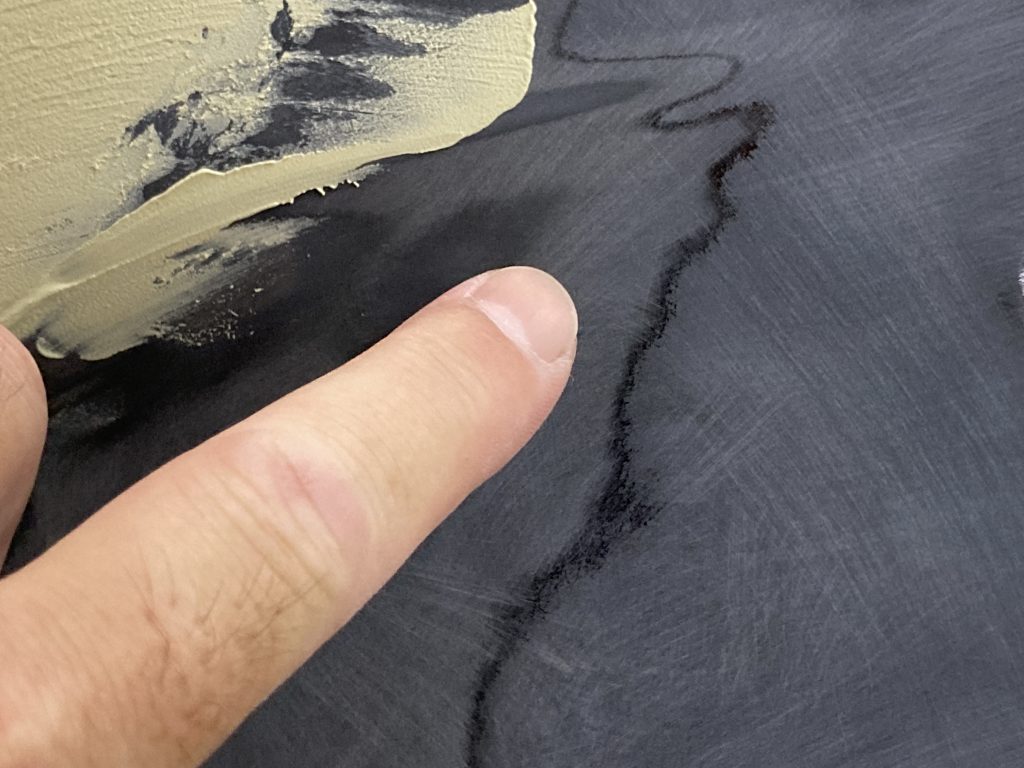 メルセデスベンツ、W297、EQS、リアバンパー、キズ、修理、再塗装修理