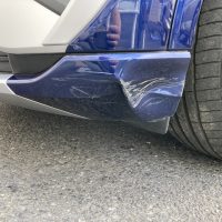 アウディ、Q4、フロントバンパー、フロントスポイラー、キズ、変形、修理、交換、塗装、
