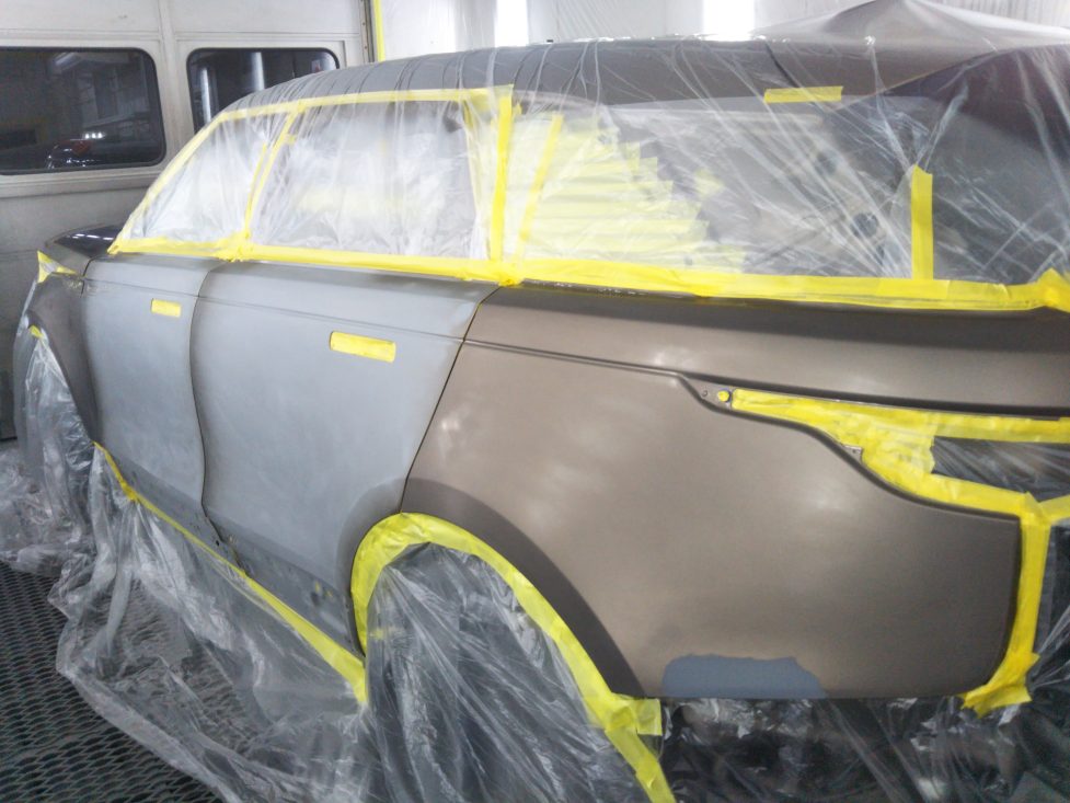 ランドローバー、ベラール、フロントドア、リアドア、クォーターパネル、キズ、凹み、修理、交換、塗装、