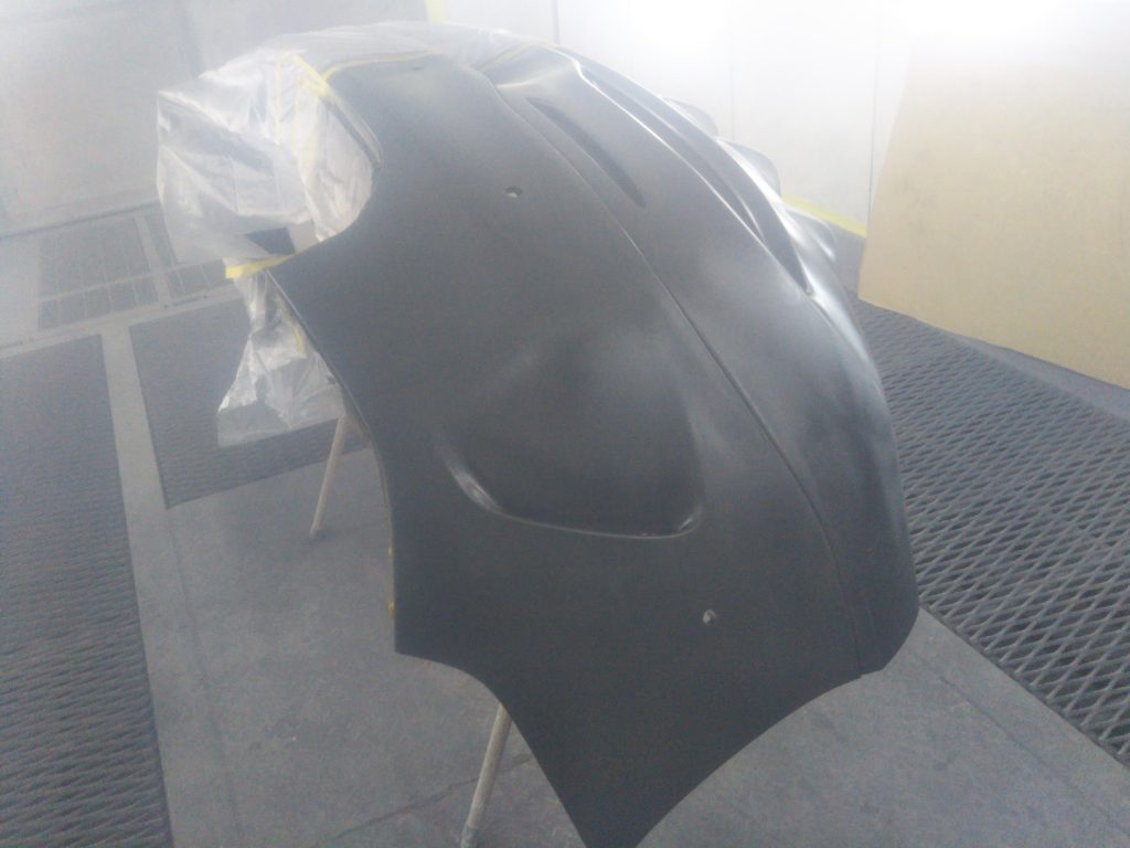 メルセデスベンツ、W297、EQS、リアバンパー、キズ、修理、再塗装修理