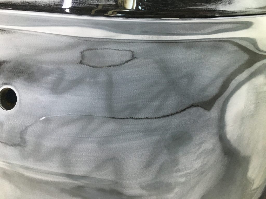 メルセデスベンツ、W297、EQS、リアバンパー、キズ、修理、再塗装修理