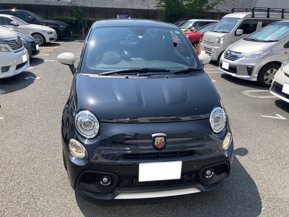 フィアット、アバルト695、クォーターパネル、リアバンパー、アルミホイール、キズ、変形、修理、交換、塗装、