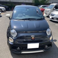 フィアット、アバルト695、クォーターパネル、リアバンパー、アルミホイール、キズ、変形、修理、交換、塗装、