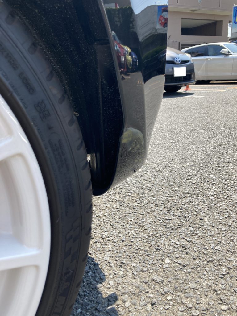 フィアット、アバルト695、クォーターパネル、リアバンパー、アルミホイール、キズ、変形、修理、交換、塗装、