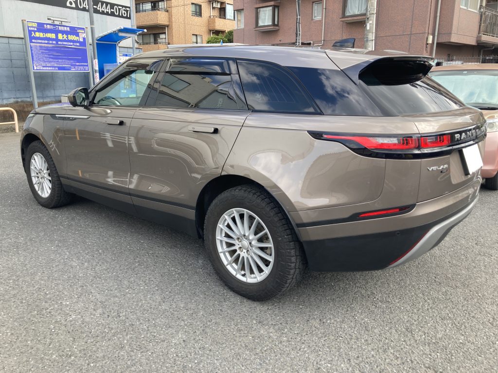 ランドローバー、ベラール、フロントドア、リアドア、クォーターパネル、キズ、凹み、修理、交換、塗装、