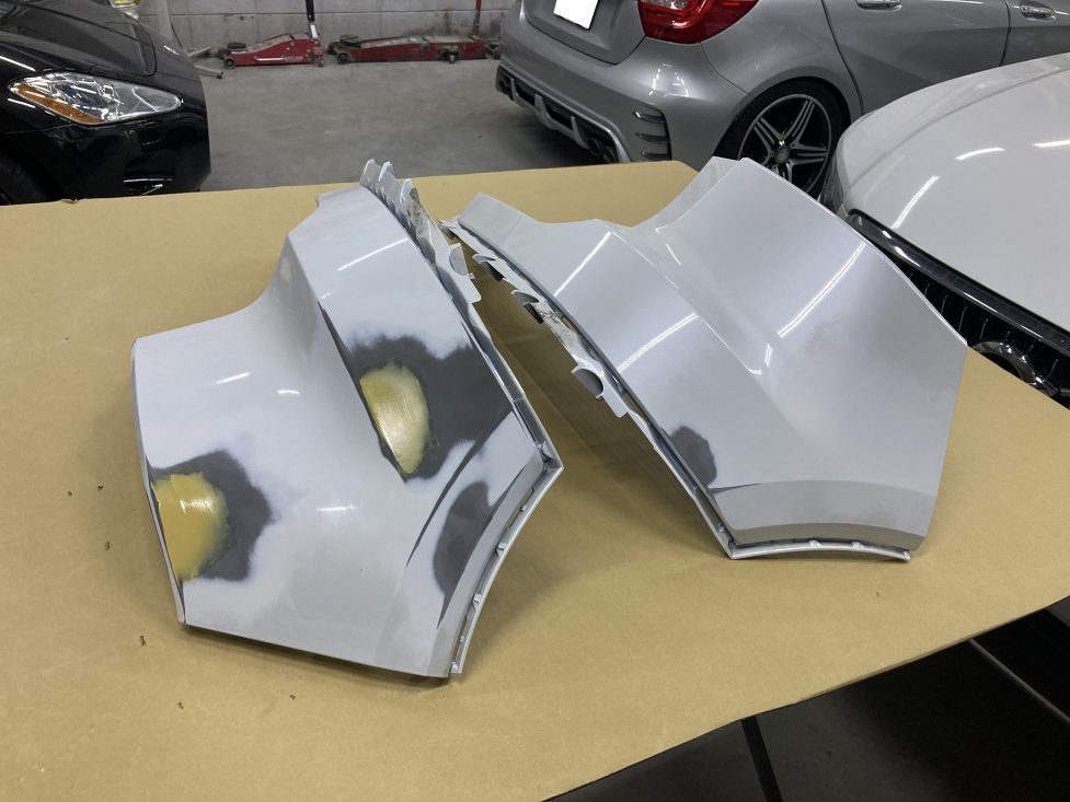 ボルボ、XC40、フロントバンパー、リアバンパー、テールランプ、キズ、修理、塗装、割れ、交換、