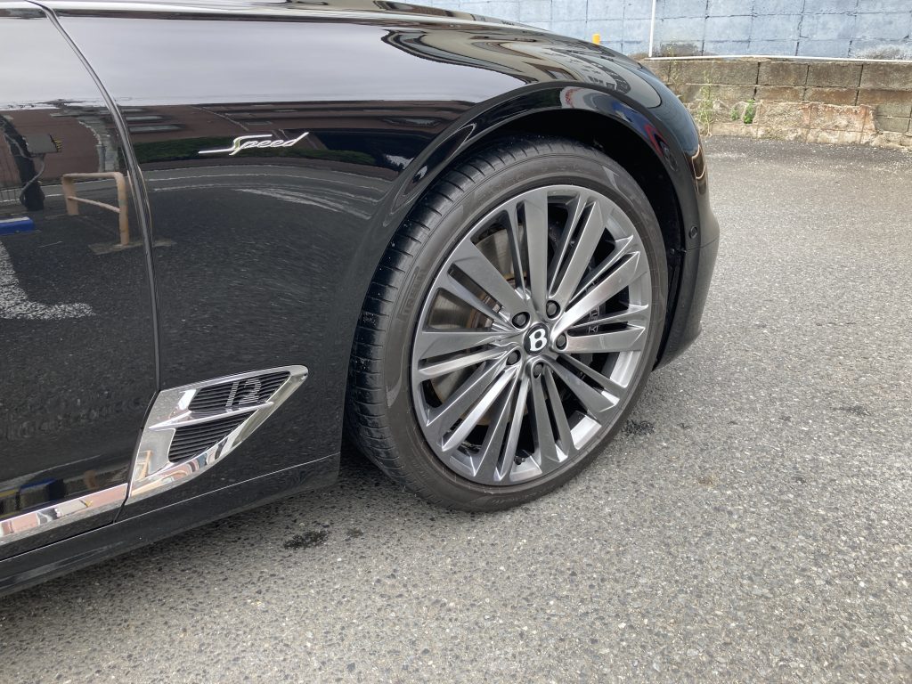 ベントレー、アルミホイール、修正、塗装、