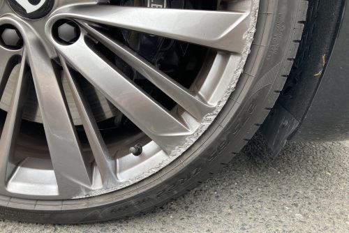 ベントレー、アルミホイール、修正、塗装、