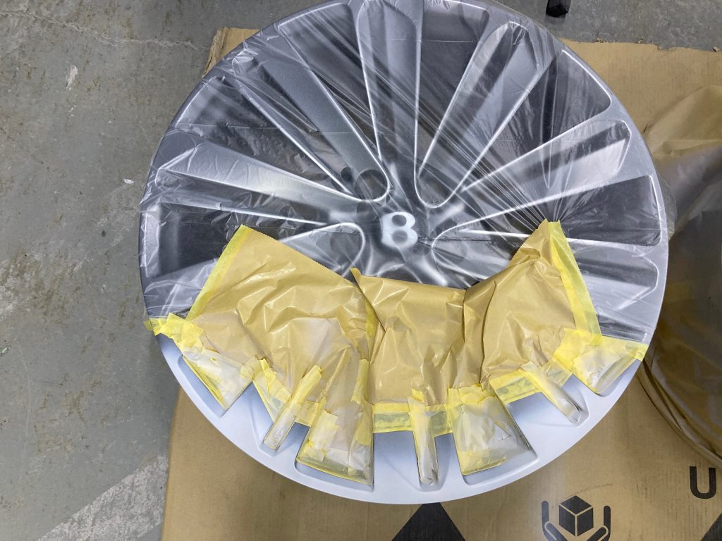 ベントレー、アルミホイール、修正、塗装、