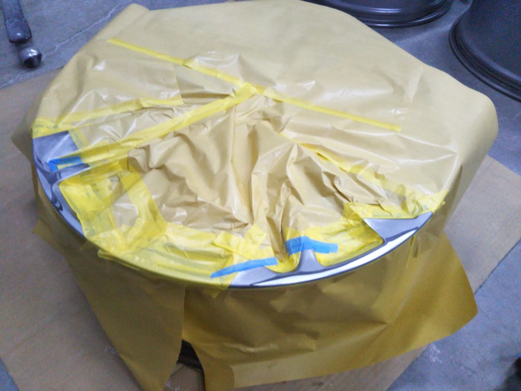 ベントレー、アルミホイール、修正、塗装、