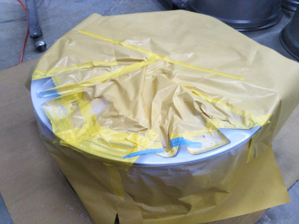 ベントレー、アルミホイール、修正、塗装、