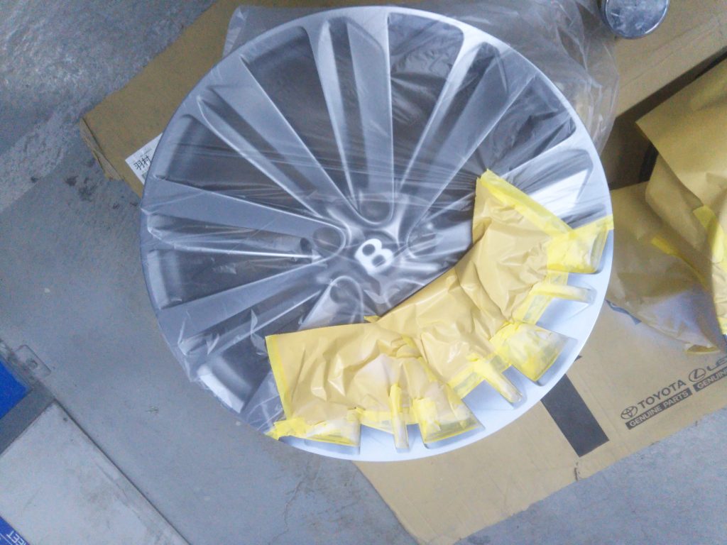 ベントレー、アルミホイール、修正、塗装、