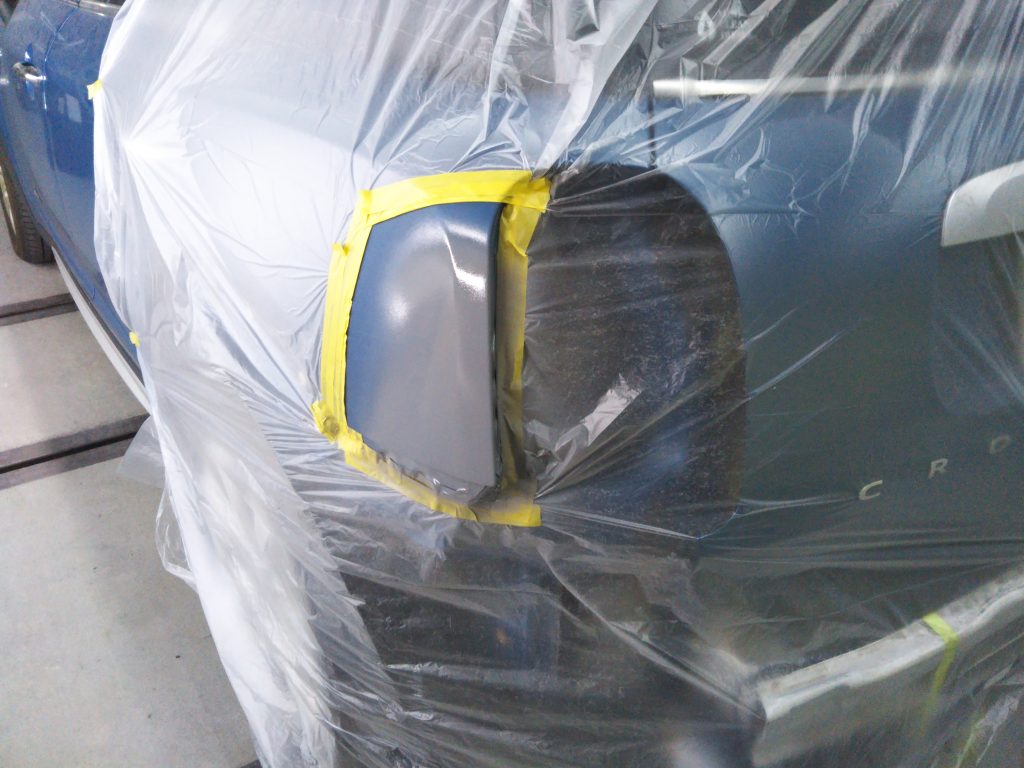 ミニ、クロスオーバー、クォーターパネル、リアバンパー、キズ、凹み、修理、塗装、