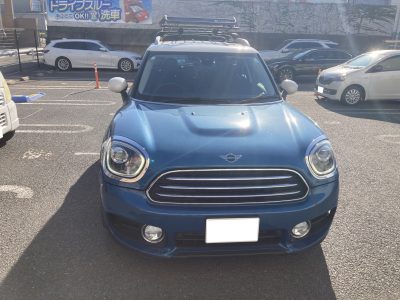 ミニ、クロスオーバー、クォーターパネル、リアバンパー、キズ、凹み、修理、塗装、