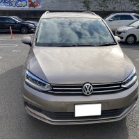 フォルクスワーゲン、トゥーラン、フロントフェンダー、凹み、修理、塗装、