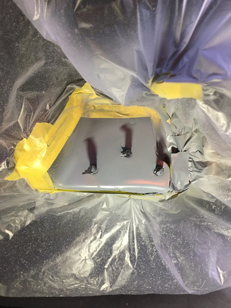 ポルシェ、ケイマン、フロントスポイラー、フロントフロアーパネル、キズ、凹み、変形、修理、交換、塗装、