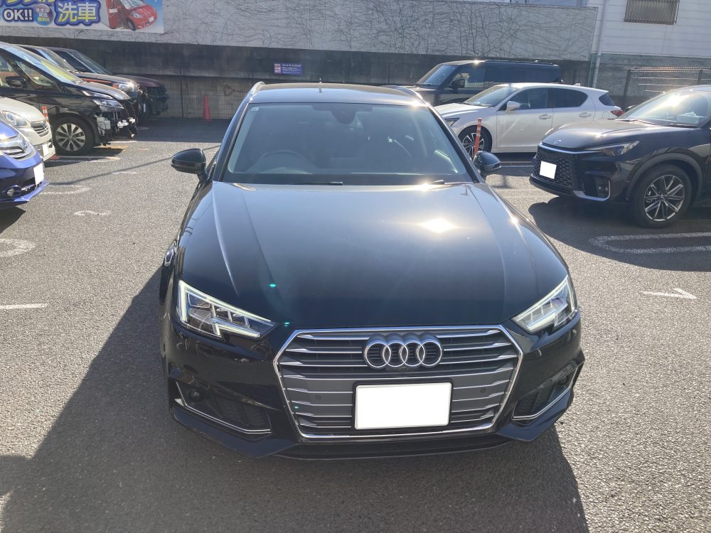 アウディ、A4、リアドア、クォーターパネル、キズ、凹み、修理、交換、塗装、