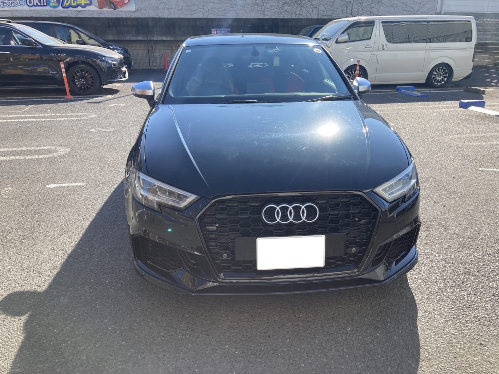 アウディ、S3、フロントバンパー、フロントフェンダー、フロントドア、リアドア、クォーターパネル、ロッカーカバー、キズ、凹み、割れ、修理、交換、塗装、