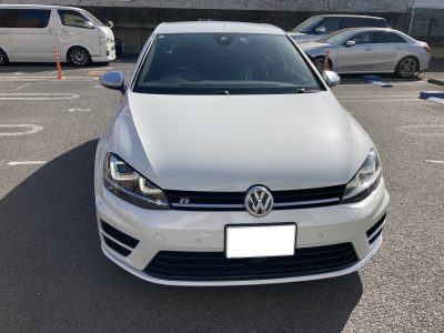 フォルクスワーゲン、ゴルフ、フロントドア、リアドア、凹み、修理、デカール、交換、