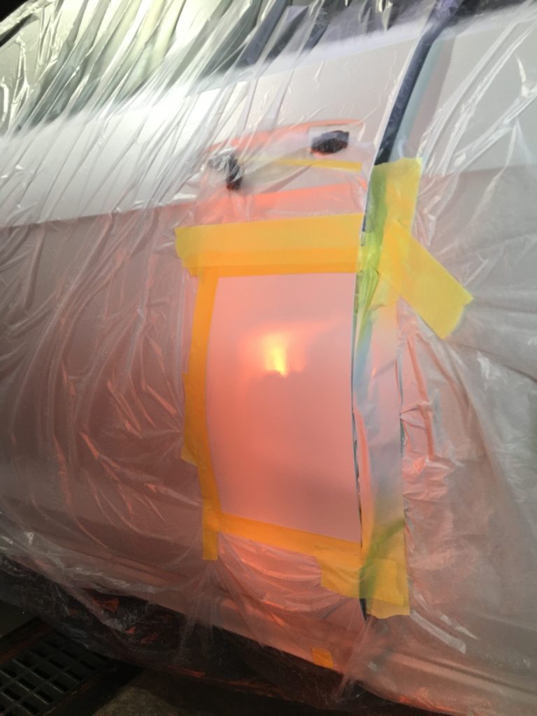 フォルクスワーゲン、ゴルフ、フロントドア、リアドア、凹み、修理、デカール、交換、