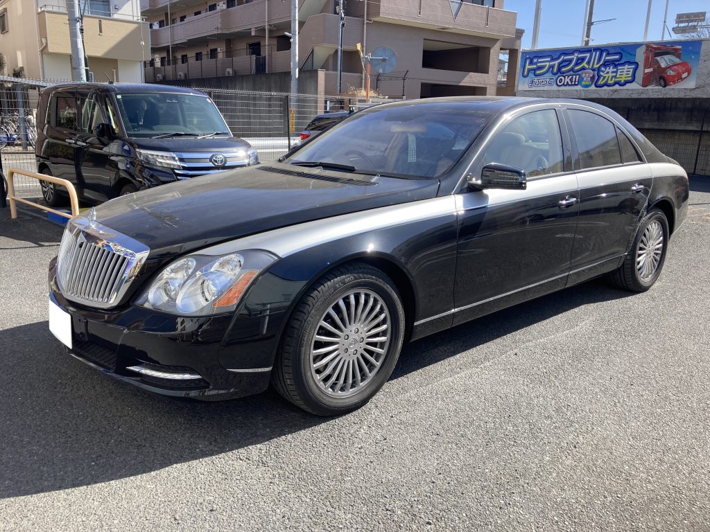 メルセデスベンツ、マイバッハ、Sクラス、リアドア、クォーターパネル、キズ、凹み、修理、塗装、